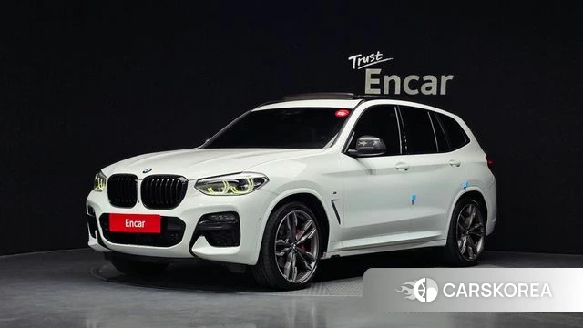 BMW X3 (G01) 2021 Белый из Кореи