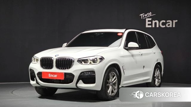 BMW X3 (G01) 2021 Белый из Кореи