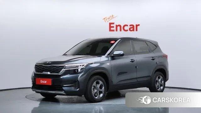 Kia Seltos 2020 Серый из Кореи