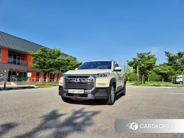 Ssangyong The New Rexton Sports Cannes 2024 Жемчужный цвет из Кореи