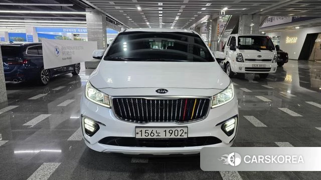 Kia The New Carnival 2020 Белый из Кореи