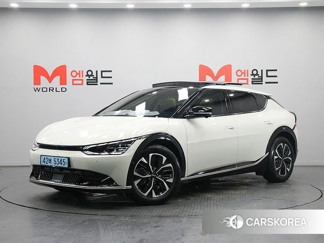 Kia EV6 2021 Жемчужный цвет из Кореи