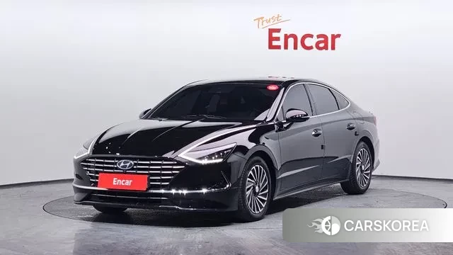 Hyundai Sonata Hybrid (DN8) 2021 Черный из Кореи