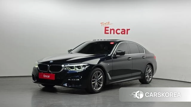 BMW 5 Series (G30) 2018 Синий из Кореи
