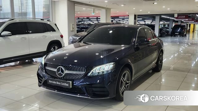 Mercedes-Benz C-Class W205 2021 Синий из Кореи