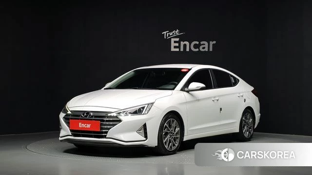 Hyundai The New Avante AD 2019 Белый из Кореи