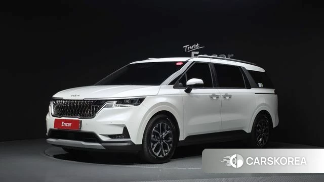 Kia Carnival 4th generation 2021 Белый из Кореи