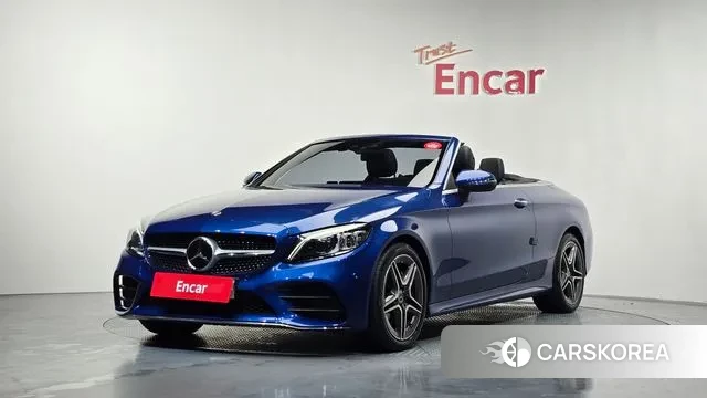 Mercedes-Benz C-Class W205 2022 Синий из Кореи