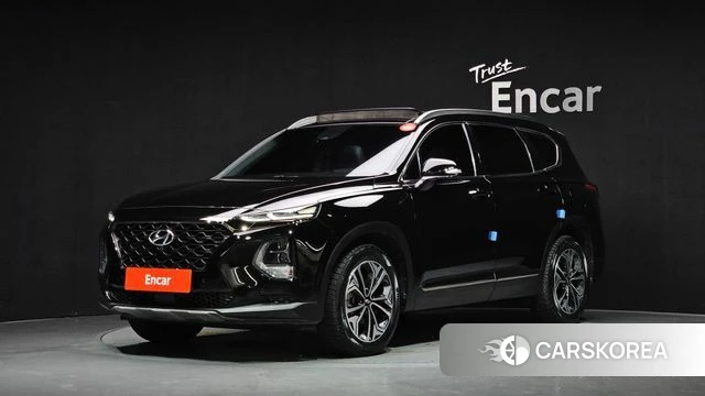 Hyundai Santa Fe TM 2018 Черный из Кореи