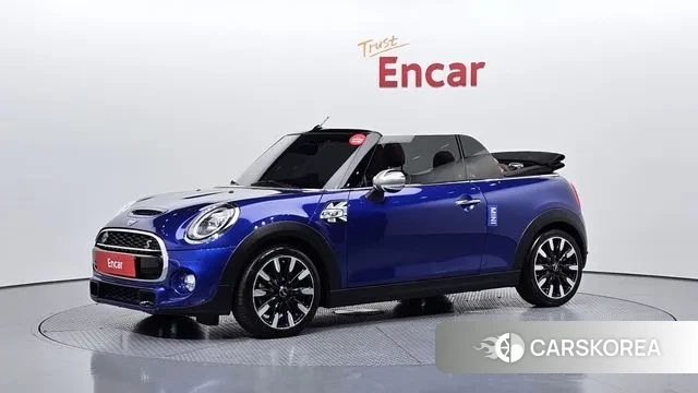 Mini Cooper Convertible 2019 Синий из Кореи
