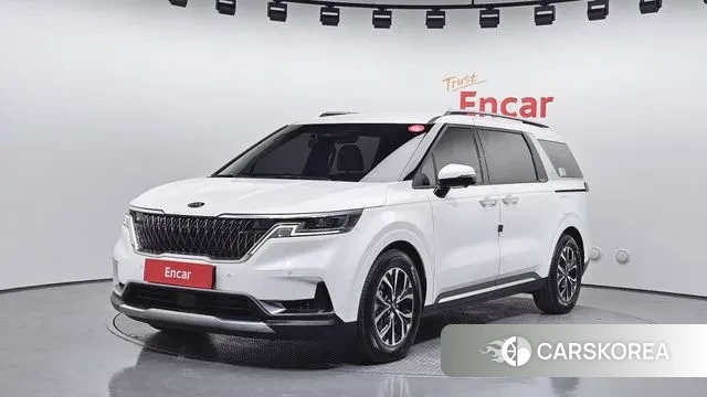 Kia Carnival 4th generation 2021 Белый из Кореи