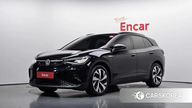 Volkswagen ID.4 2022 Черный из Кореи