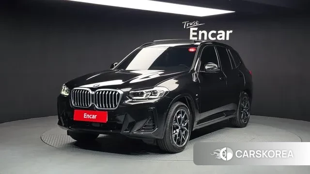 BMW X3 (G01) 2022 Черный из Кореи