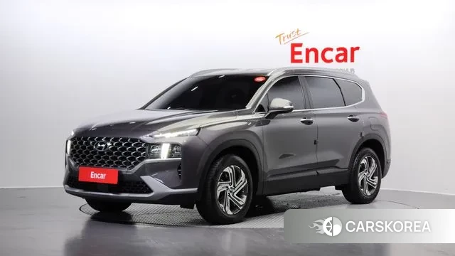 Hyundai The New Santa Fe 2022 Серый из Кореи