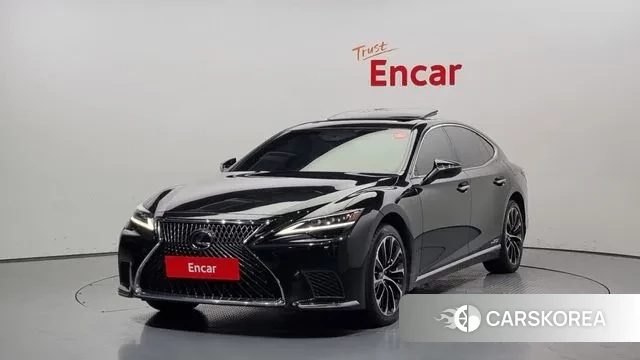 Lexus LS500h 5th generation 2022 Черный из Кореи