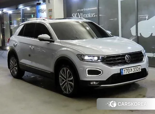 Volkswagen T-Roc 2021 Серый из Кореи