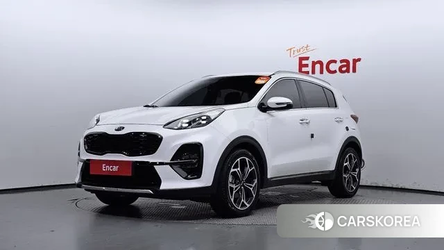 Kia Sportage The Bold 2018 Белый из Кореи