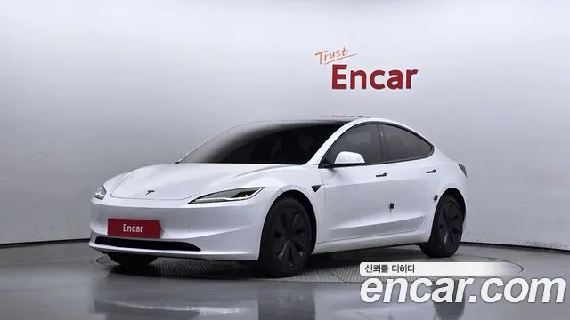 Tesla Model 3 2024 Белый из Кореи