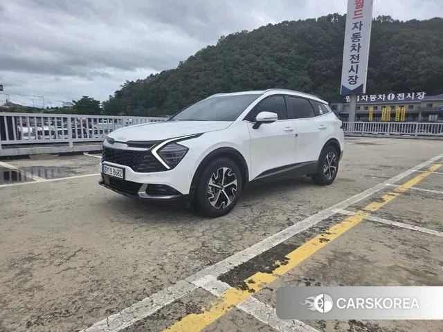 Kia Sportage 5th Generation Hybrid 2023 Белый из Кореи