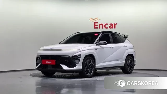 Hyundai Kona (SX2) 2023 Белый из Кореи