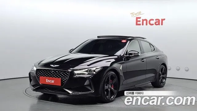 Genesis G70 2019 Черный из Кореи