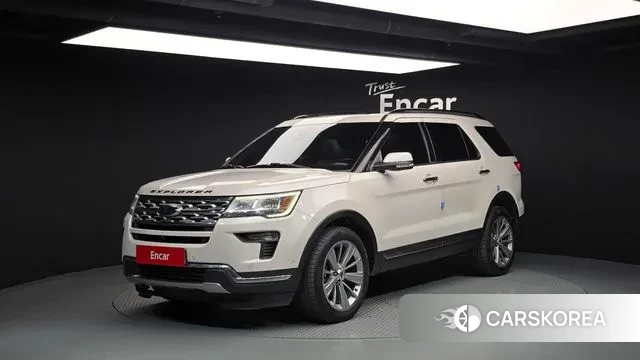 Ford Explorer 2018 Белый из Кореи