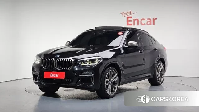 BMW X4 (G02) 2019 Черный из Кореи