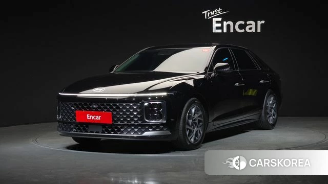 Hyundai Grandeur Hybrid (GN7) 2023 Черный из Кореи