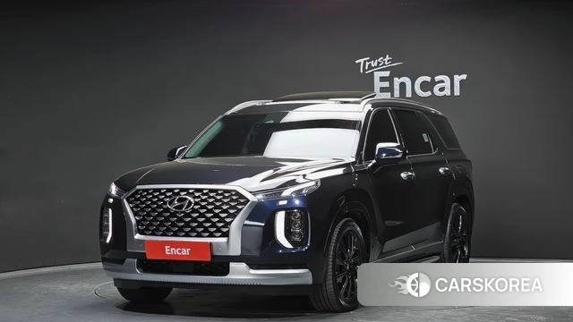 Hyundai Palisade 2021 Синий из Кореи