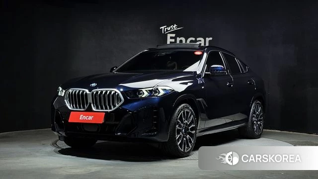 BMW X6 (G06) 2025 Черный из Кореи