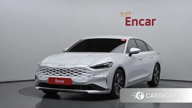 Kia K8 Hybrid 2022 Белый из Кореи