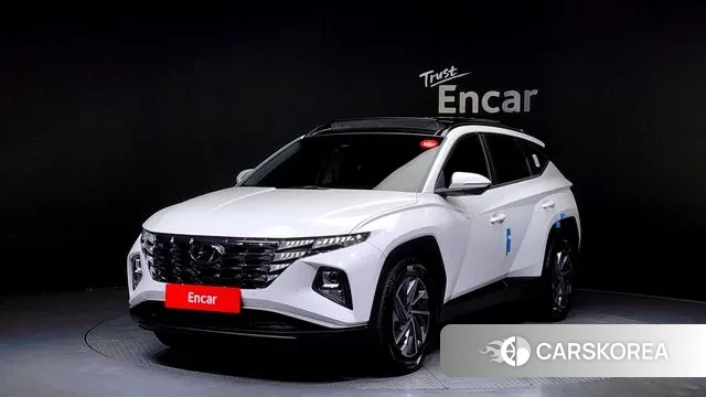 Hyundai Tucson (NX4) 2021 Белый из Кореи