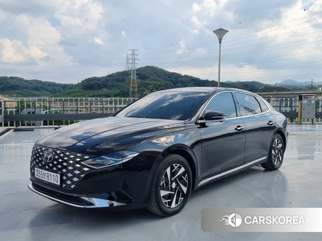Hyundai The New Grandeur IG Hybrid 2022 Черный из Кореи