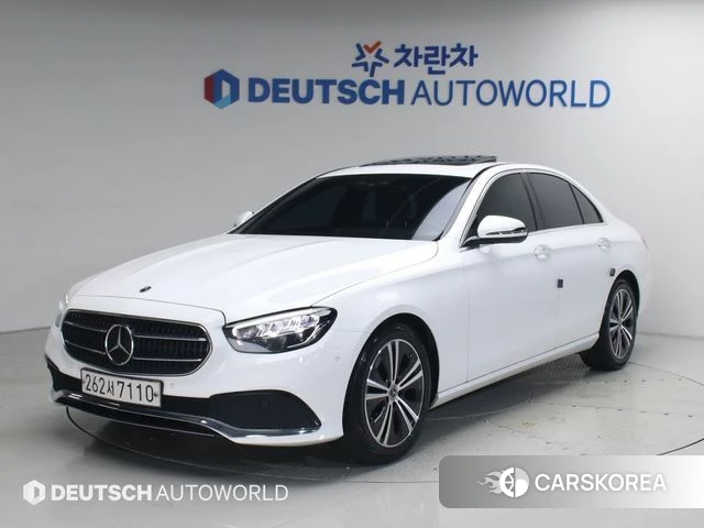 Mercedes-Benz E-Class W213 2021 Белый из Кореи