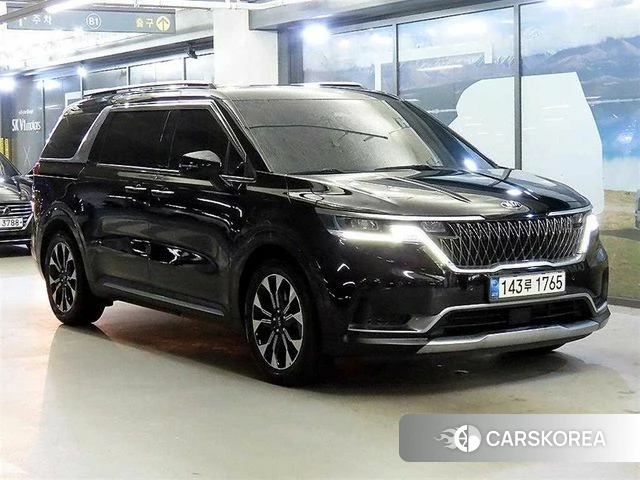 Kia Carnival 4th generation 2021 Черный из Кореи