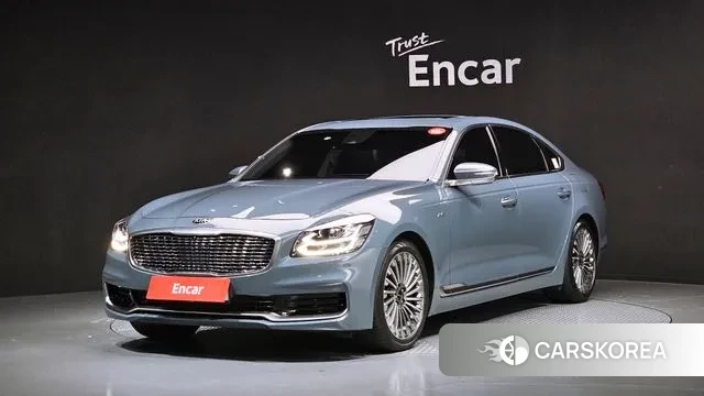 Kia More K9 2018 Небесно-голубой из Кореи