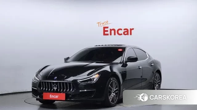 Maserati Ghibli 2021 Черный из Кореи