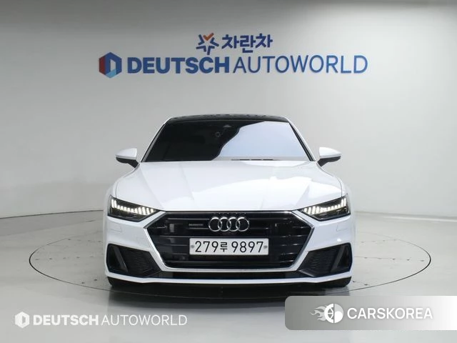 Audi A7 (4K) 2020 Белый из Кореи