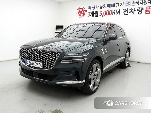 Genesis GV80 2022 Зеленый из Кореи