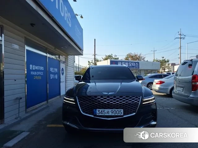 Genesis GV80 2022 Серый из Кореи