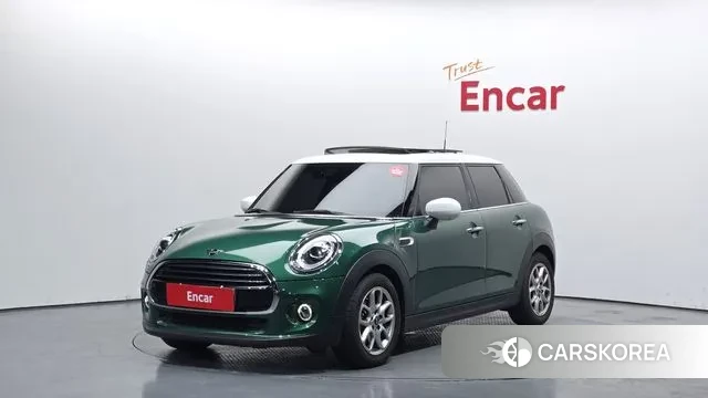 Mini Cooper 2021 Зеленый из Кореи