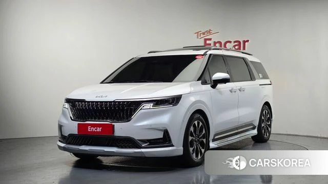 Kia Carnival 4th generation 2023 Белый из Кореи