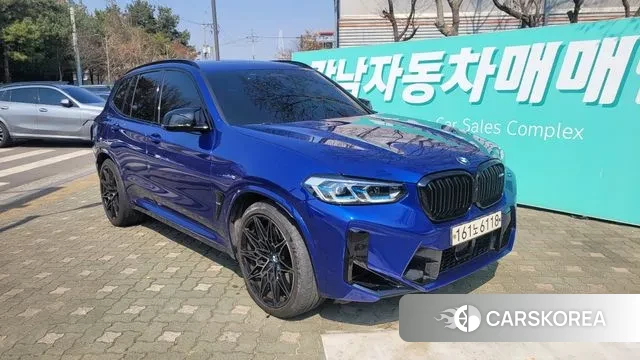 BMW X3M (G01) 2022 Синий из Кореи
