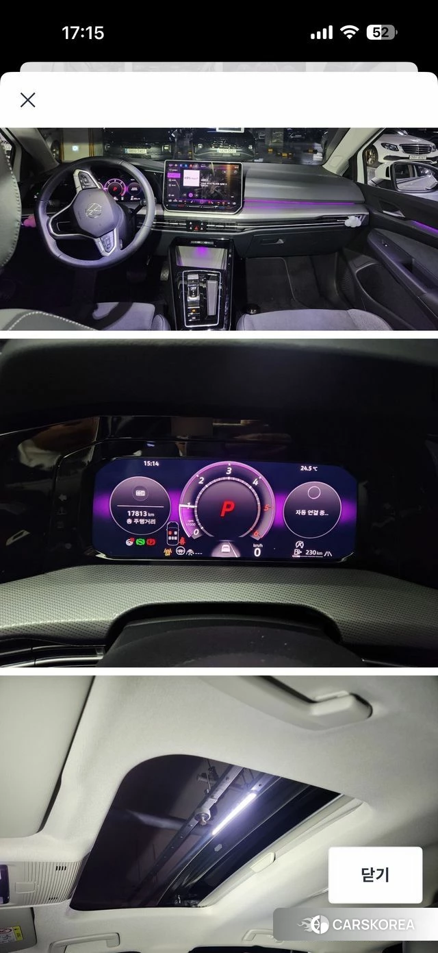 Volkswagen Golf 8th Generation 2025 Белый из Кореи