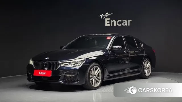 BMW 7 Series (G11) 2018 Черный из Кореи
