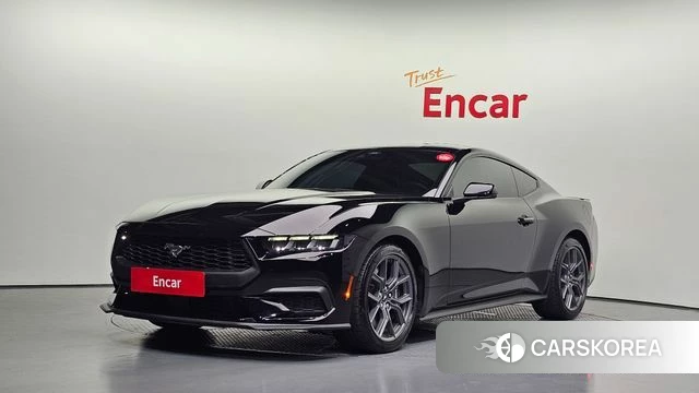 Ford Mustang 7th Generation 2024 Черный из Кореи