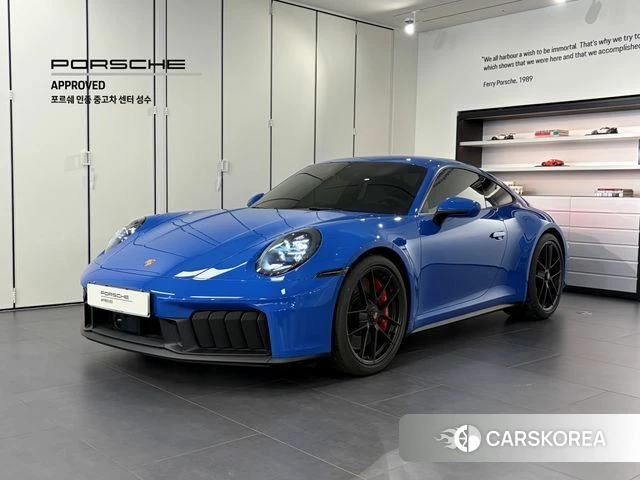 Porsche 911(992) 2025 Синий из Кореи