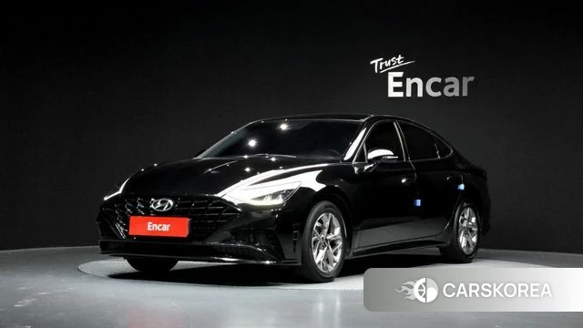 Hyundai Sonata (DN8) 2021 Черный из Кореи