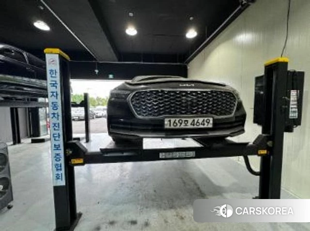 Kia The New K9 2nd generation 2022 Черный из Кореи
