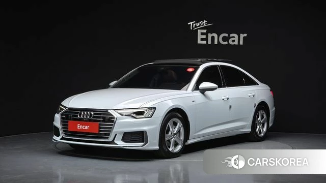 Audi A6 (C8) 2021 Белый из Кореи